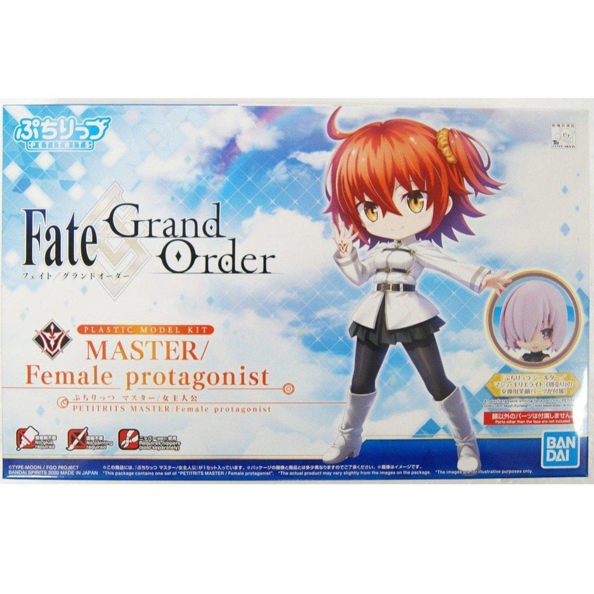 Fate Grand Order Plastic Model Kit Petitrits 04 Master/Female Protagonist-Bandai-Ace Cards & Collectibles