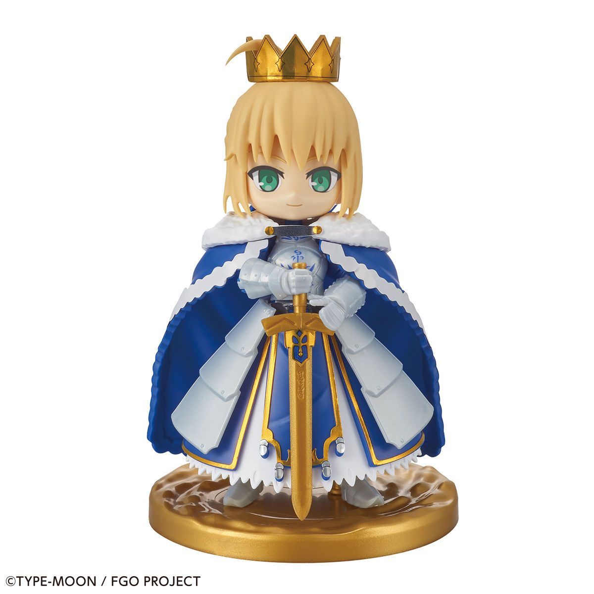 Fate Grand Order Plastic Model Kit Petitrits Saber/Altria Pendragon-Bandai-Ace Cards &amp; Collectibles