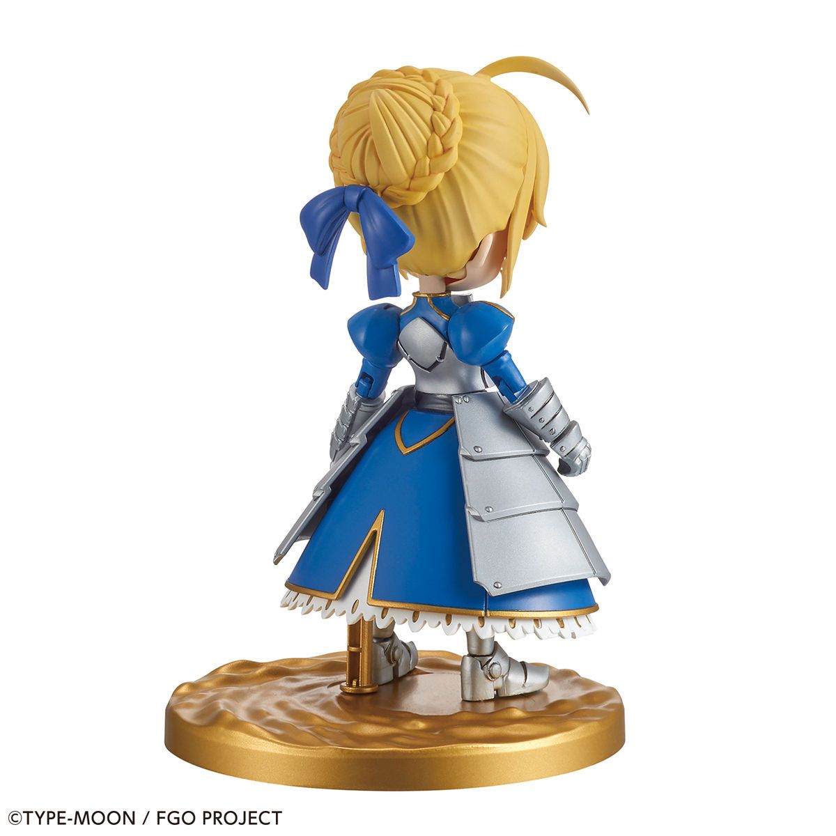 Fate Grand Order Plastic Model Kit Petitrits Saber/Altria Pendragon-Bandai-Ace Cards &amp; Collectibles