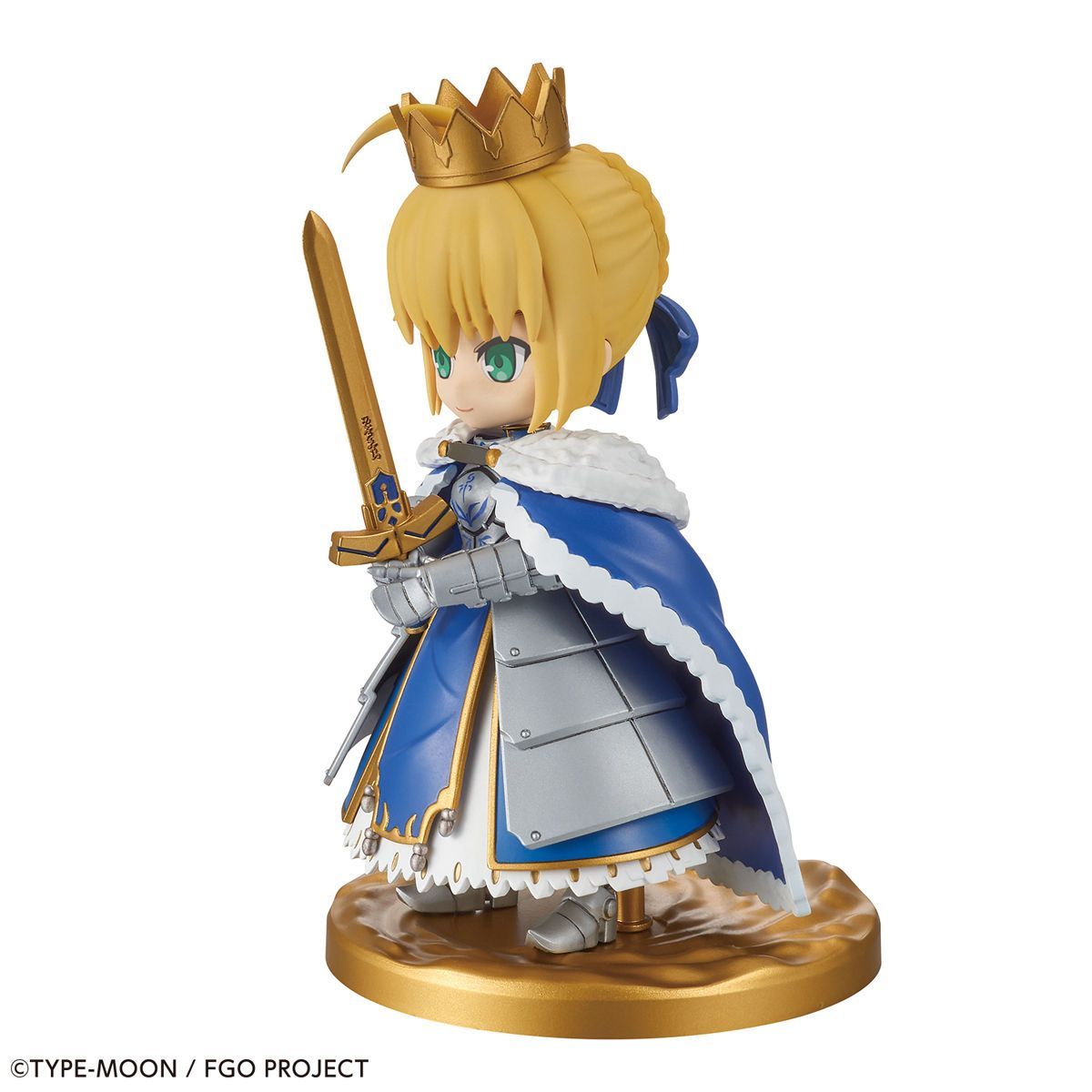 Fate Grand Order Plastic Model Kit Petitrits Saber/Altria Pendragon-Bandai-Ace Cards &amp; Collectibles