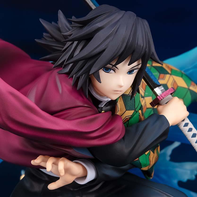 Figuarts ZERO Demon Slayer: Kimetsu no Yaiba "Giyu Tomioka" -Breathing of Water-Bandai-Ace Cards & Collectibles