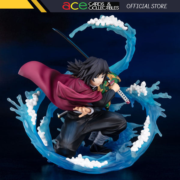 Figuarts ZERO Demon Slayer: Kimetsu no Yaiba "Giyu Tomioka" -Breathing of Water-Bandai-Ace Cards & Collectibles