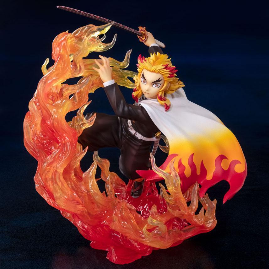 Figuarts ZERO Demon Slayer: Kimetsu no Yaiba &quot;Kyojuro Rengoku&quot; -Flame Breathing-Bandai-Ace Cards &amp; Collectibles