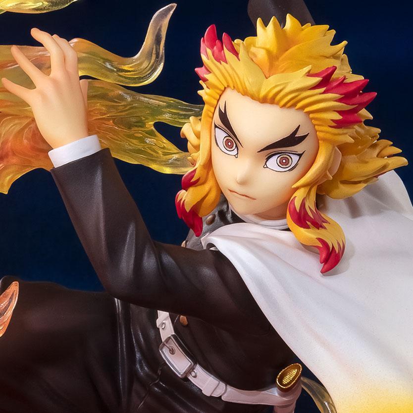 Figuarts ZERO Demon Slayer: Kimetsu no Yaiba &quot;Kyojuro Rengoku&quot; -Flame Breathing-Bandai-Ace Cards &amp; Collectibles