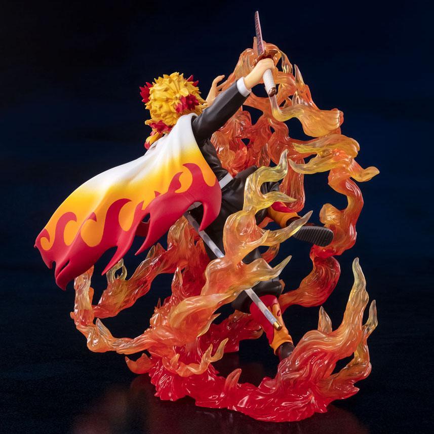 Figuarts ZERO Demon Slayer: Kimetsu no Yaiba &quot;Kyojuro Rengoku&quot; -Flame Breathing-Bandai-Ace Cards &amp; Collectibles