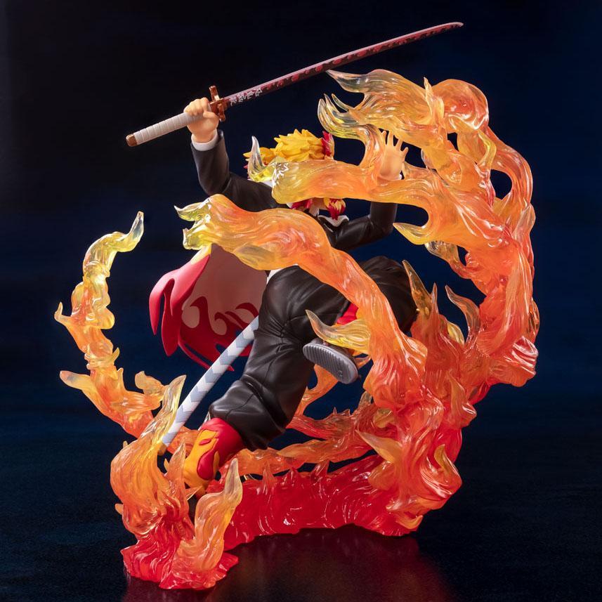 Figuarts ZERO Demon Slayer: Kimetsu no Yaiba &quot;Kyojuro Rengoku&quot; -Flame Breathing-Bandai-Ace Cards &amp; Collectibles