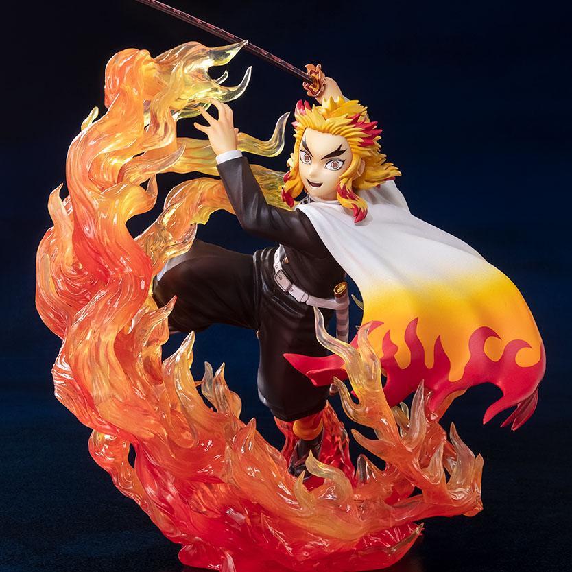 Figuarts ZERO Demon Slayer: Kimetsu no Yaiba &quot;Kyojuro Rengoku&quot; -Flame Breathing-Bandai-Ace Cards &amp; Collectibles