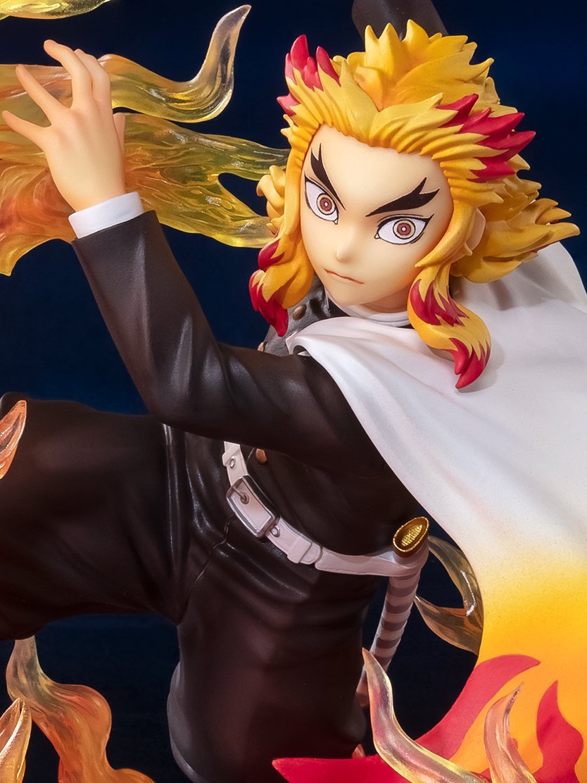 Figuarts ZERO Demon Slayer: Kimetsu no Yaiba &quot;Kyojuro Rengoku&quot; -Flame Breathing-Bandai-Ace Cards &amp; Collectibles
