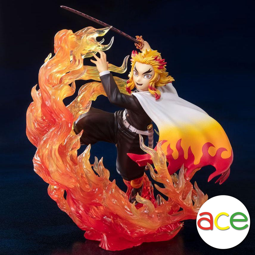 Figuarts ZERO Demon Slayer: Kimetsu no Yaiba &quot;Kyojuro Rengoku&quot; -Flame Breathing-Bandai-Ace Cards &amp; Collectibles