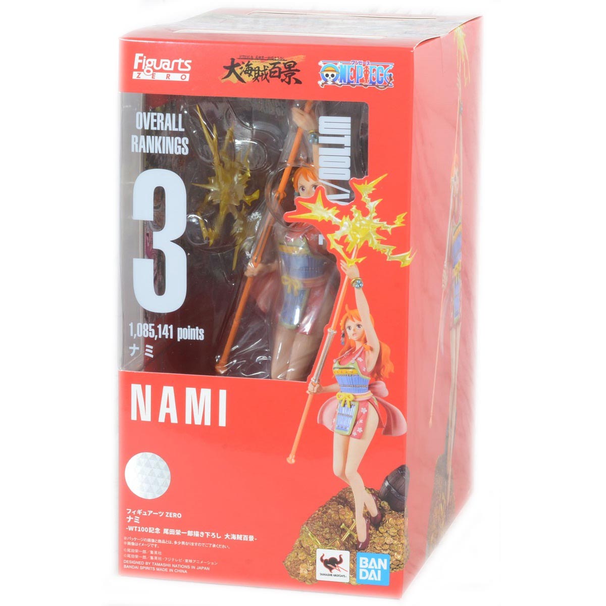 Figuarts Zero Nami -WT100 Anniversary Daikaizoku Hyakkei- (Completed)-Bandai-Ace Cards & Collectibles