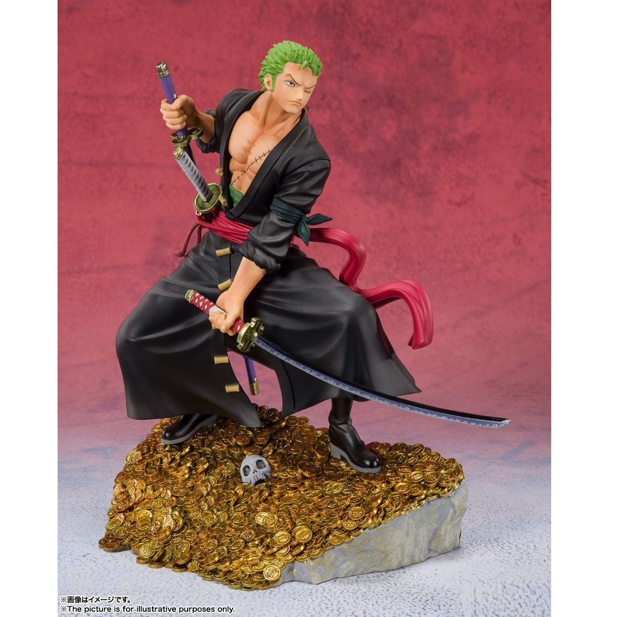 Figuarts Zero Roronoa Zoro -WT100 Anniversary Daikaizoku Hyakkei- (Completed)-Bandai-Ace Cards & Collectibles