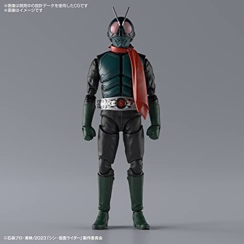 Figure-rise Standard Kamen Rider &quot;Shin Masked Rider&quot;-Bandai-Ace Cards &amp; Collectibles