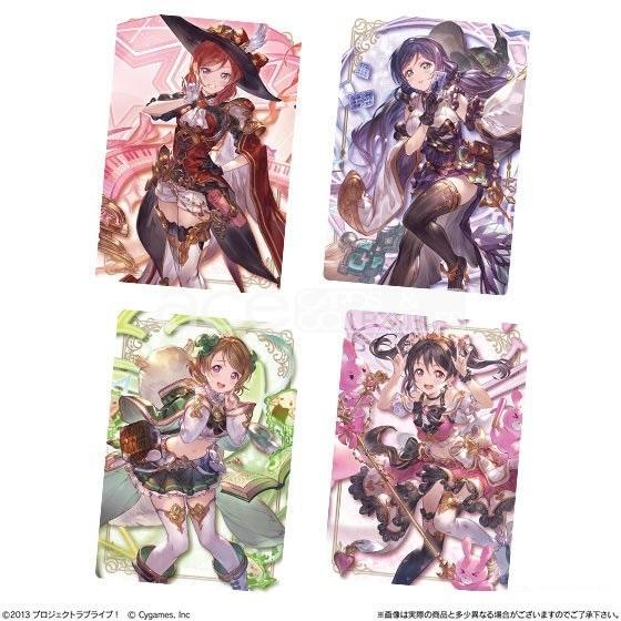 Granblue Fantasy X Love Live Wafers-Bandai-Ace Cards &amp; Collectibles