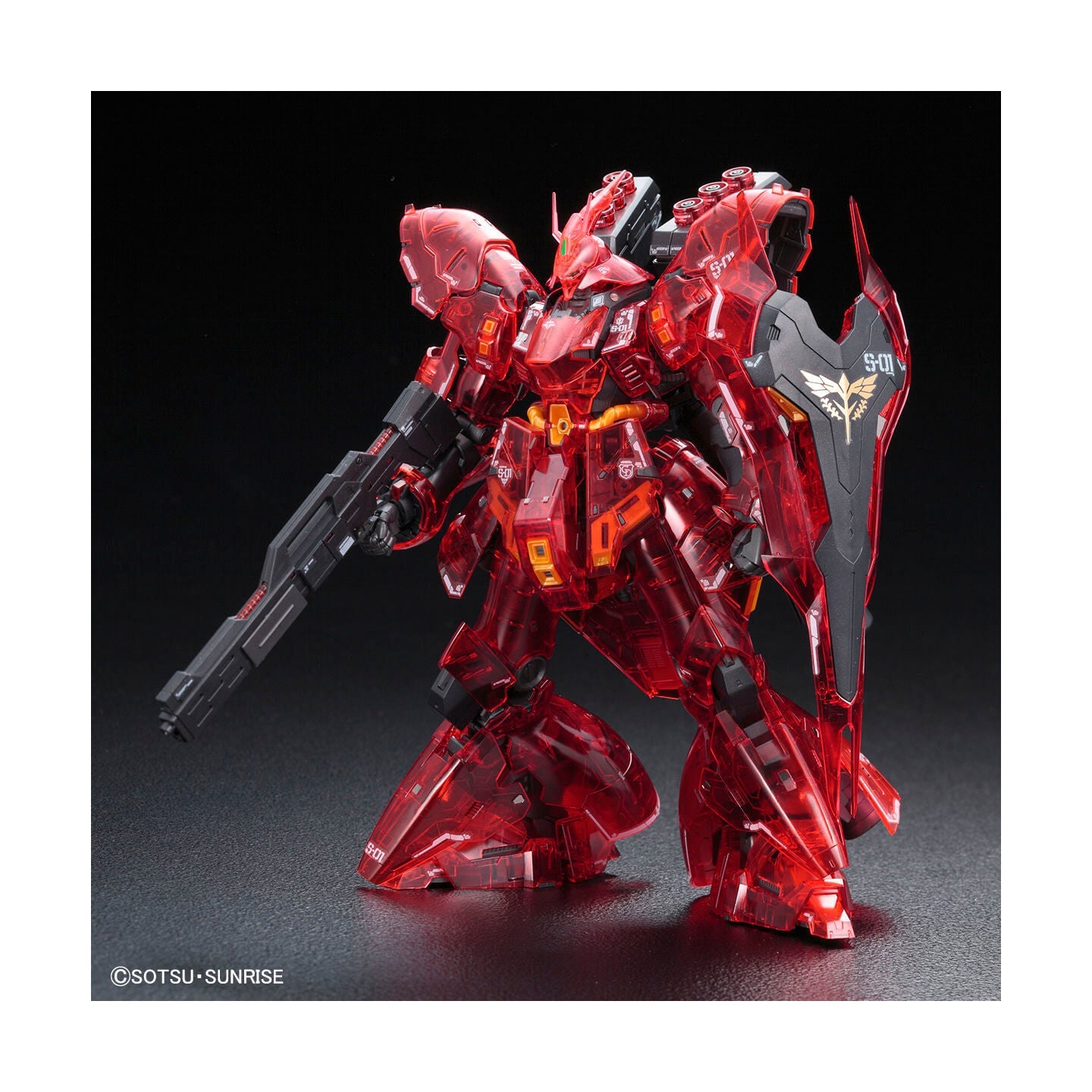 Gundam 1/144 RG MSN-04 Sazabi [Clear Color]-Bandai-Ace Cards & Collectibles
