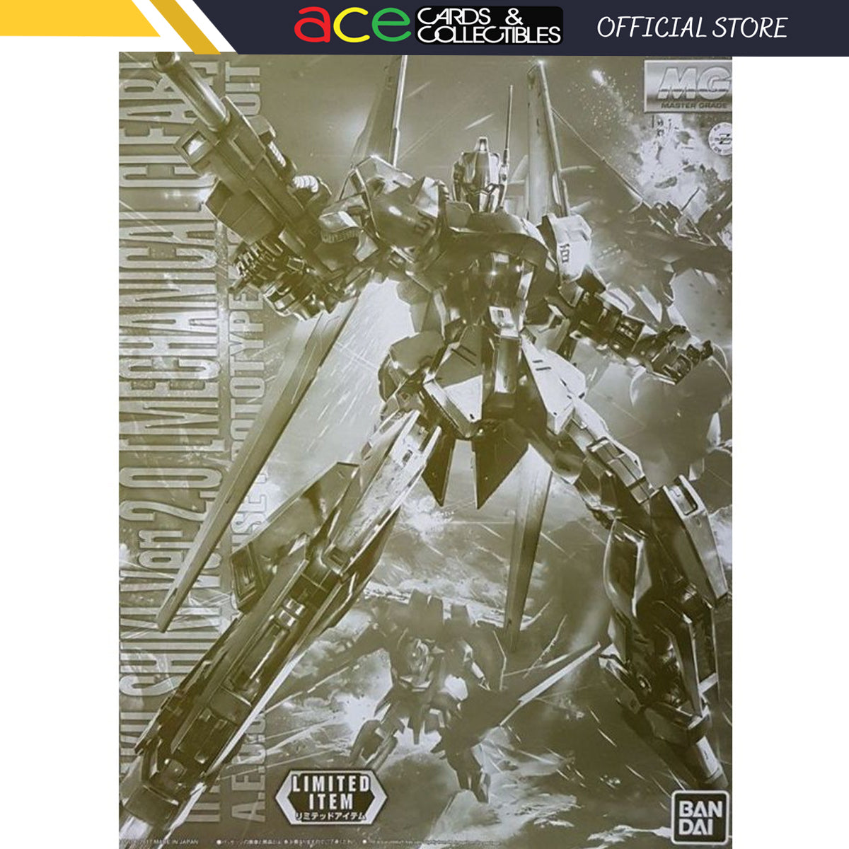 Gundam MG 1/100 Hyaku-Shiki Ver.2.0 [Mechanical Clear]-Bandai-Ace Cards & Collectibles