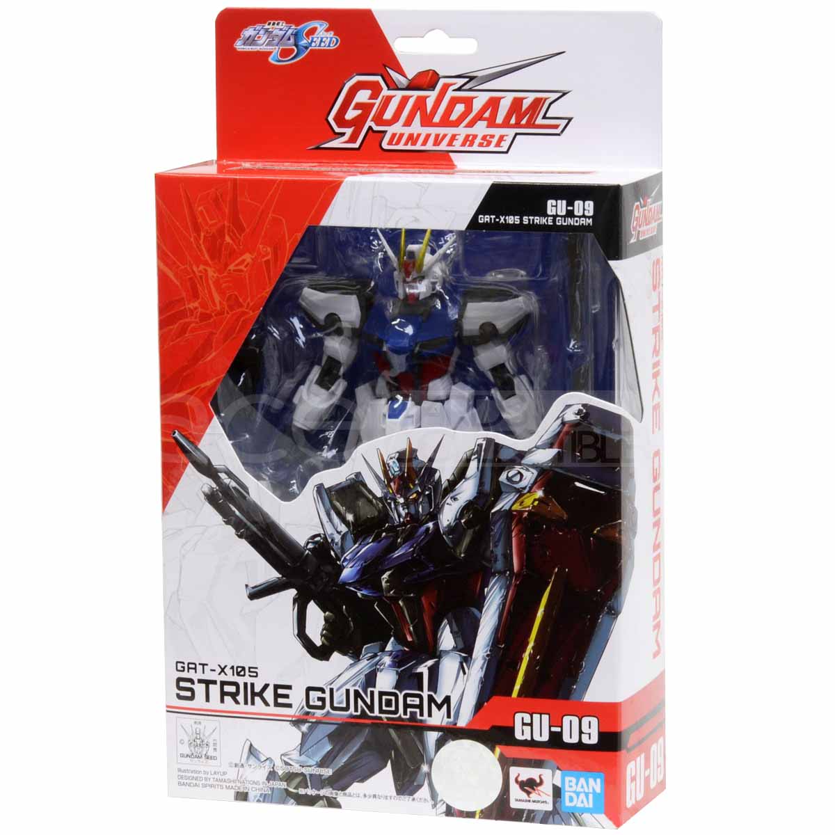Gundam Universe GAT-X105 Strike Gundam-Bandai-Ace Cards & Collectibles
