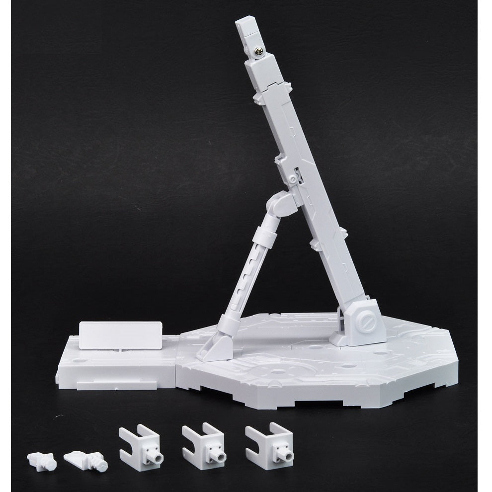 Gunpla 1/100 & 1/144 - Action Base 1 White (Display)-Bandai-Ace Cards & Collectibles