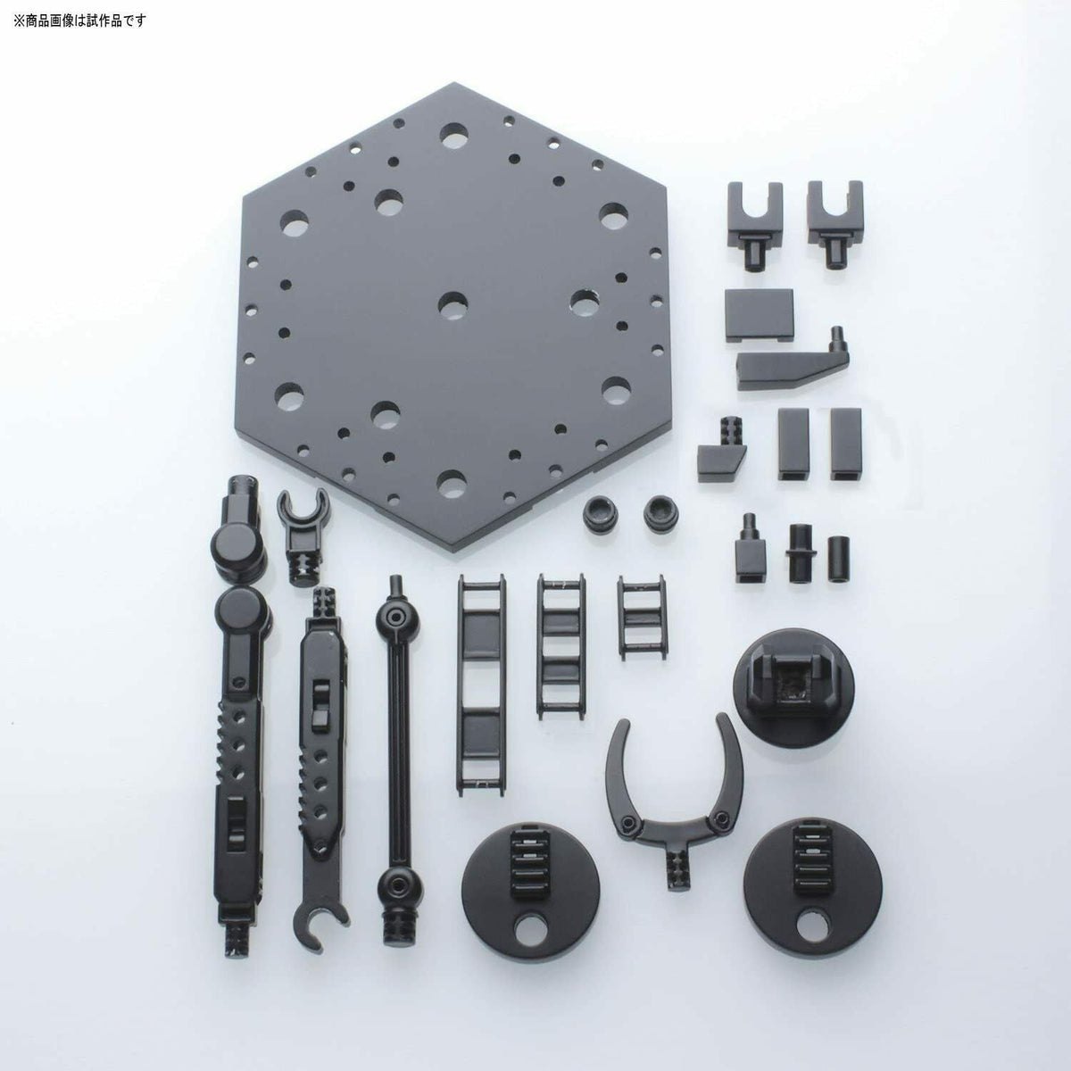 Gunpla 1/100 Action Base 5 Black-Bandai-Ace Cards & Collectibles