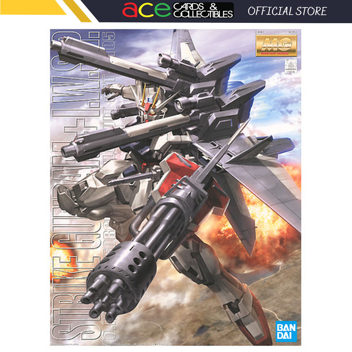 Gunpla 1/100 MG Strike Gundam IWSP-Bandai-Ace Cards & Collectibles