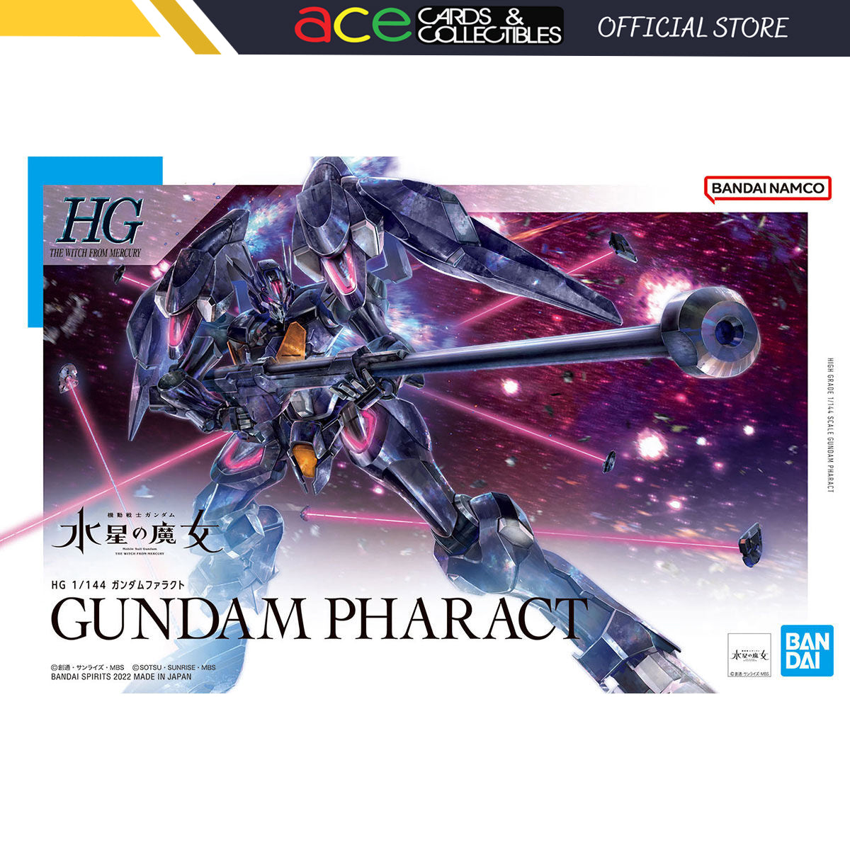 Gunpla 1/144 HG Gundam Pharact-Bandai-Ace Cards & Collectibles