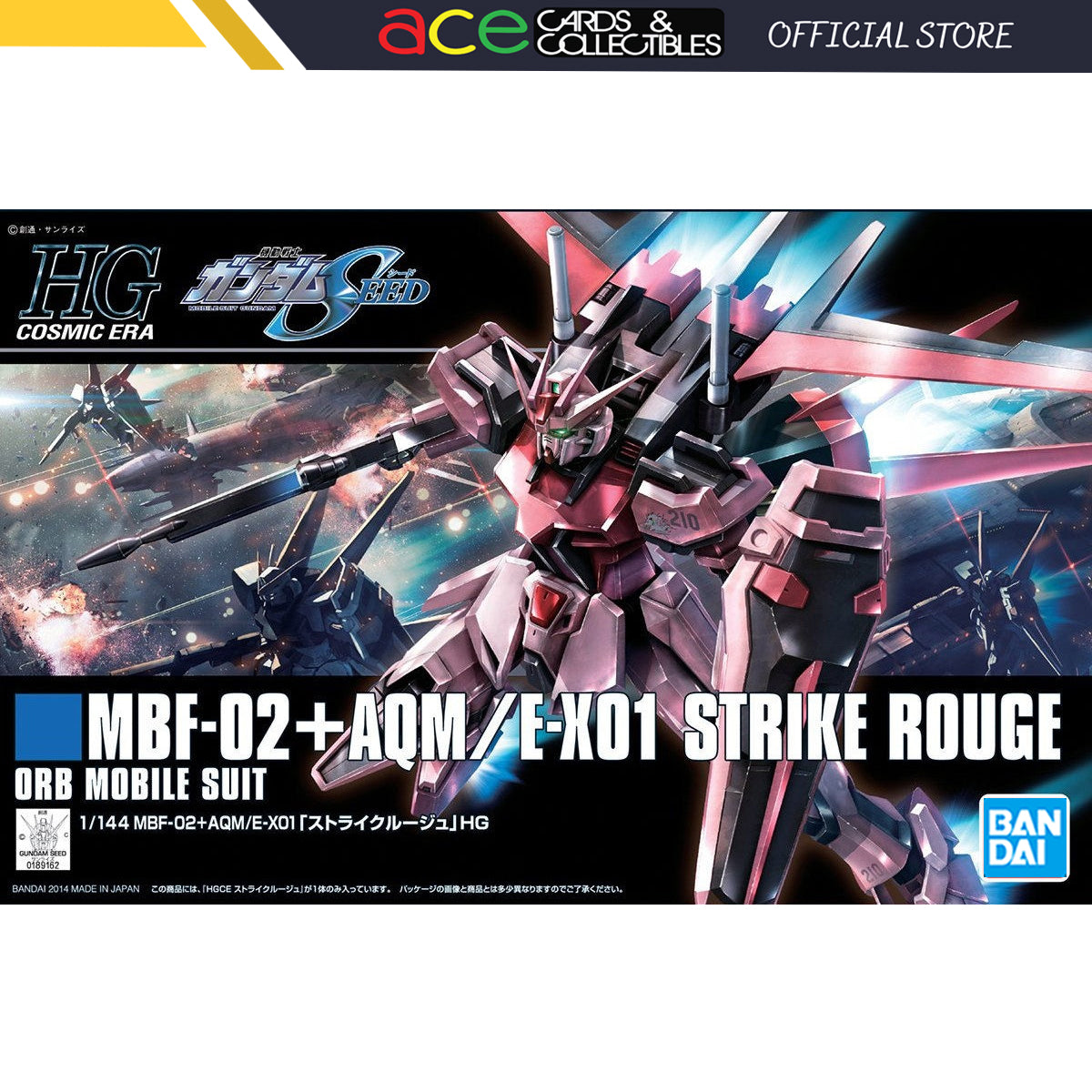Gunpla 1/144 HGCE Strike Rouge-Bandai-Ace Cards & Collectibles