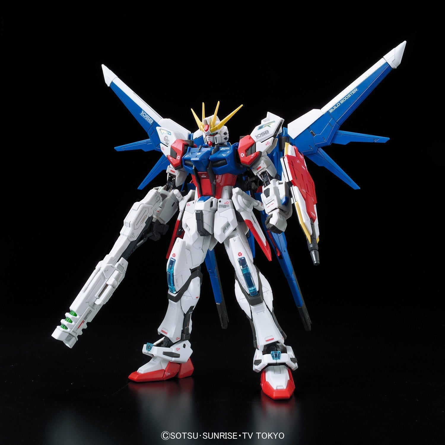 Gunpla 1/144 RG GAT-X105B / FP Build Strike Gundam Full Package-Bandai-Ace Cards & Collectibles