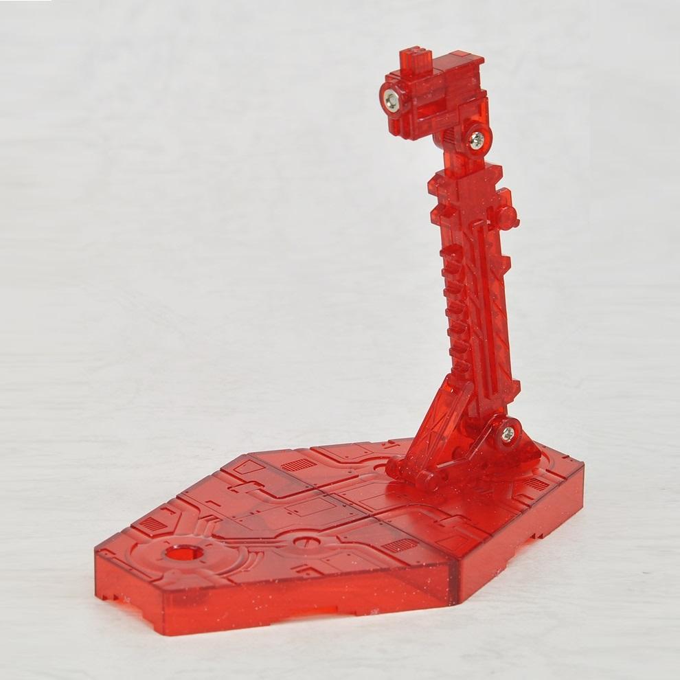 Gunpla Action Base 2 Sparkle Clear Red (Display)-Bandai-Ace Cards & Collectibles