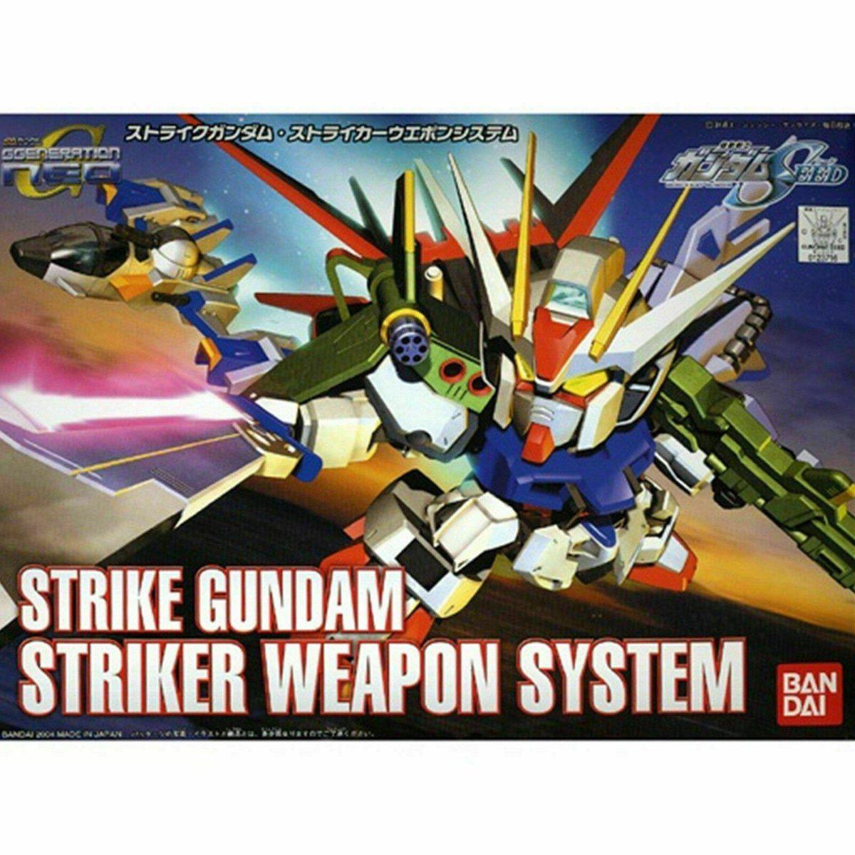 Gunpla BB Senshi SD Gundam Strike Gundam Striker Weapon System-Bandai-Ace Cards &amp; Collectibles