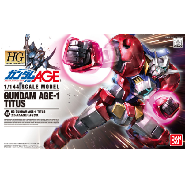 Gunpla HG 1/144 Gundam Age-1 Titus-Bandai-Ace Cards &amp; Collectibles