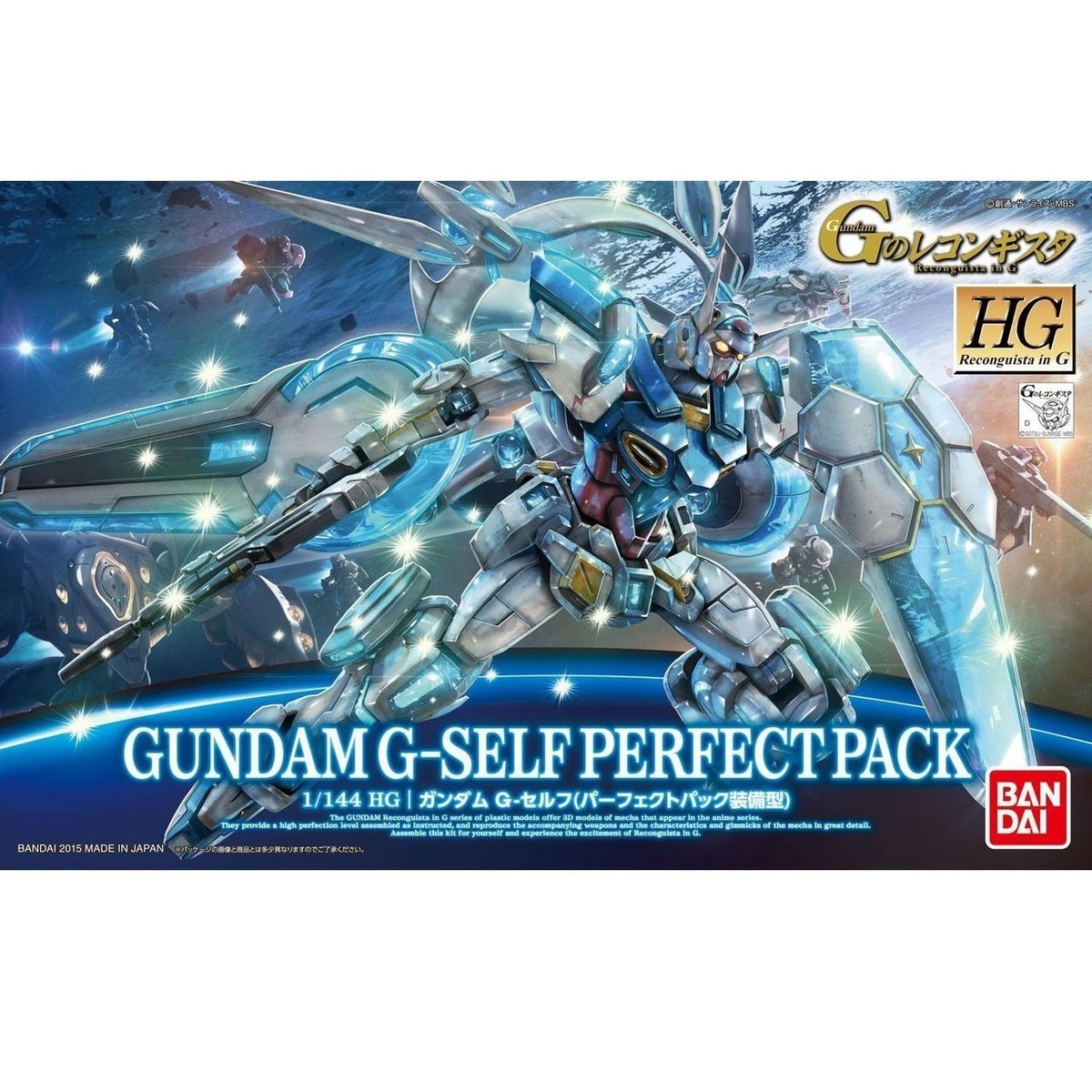 Gunpla HG 1/144 Gundam G-Self (Perfect Pack Equipped)-Bandai-Ace Cards & Collectibles
