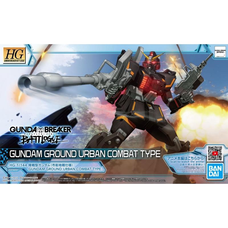 Gunpla HG 1/144 Gundam Ground Urban Combat Type-Bandai-Ace Cards &amp; Collectibles