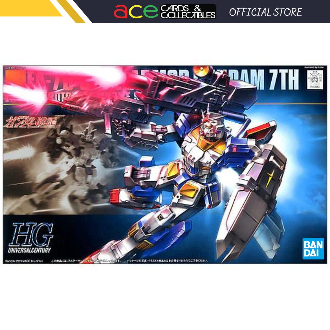 Gunpla HG 1/144 RX-78-3 Full Armor Gundam 7th-Bandai-Ace Cards & Collectibles