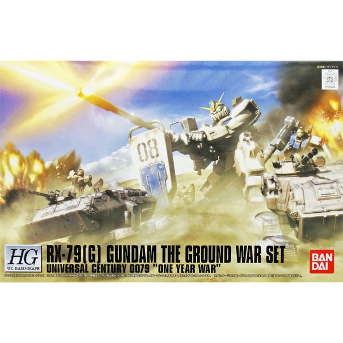 Gunpla HG 1/144 RX-79[G] Gundam The Ground War Set-Bandai-Ace Cards &amp; Collectibles