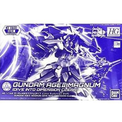 Gunpla HG Age II Magnum (Dive Into Dimension Clear) Limited Item-Bandai-Ace Cards &amp; Collectibles