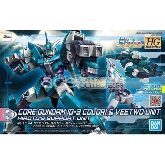 Gunpla HGBD 1/144 Core Gundam (G3 Color) & Veetwo Unit-Bandai-Ace Cards & Collectibles