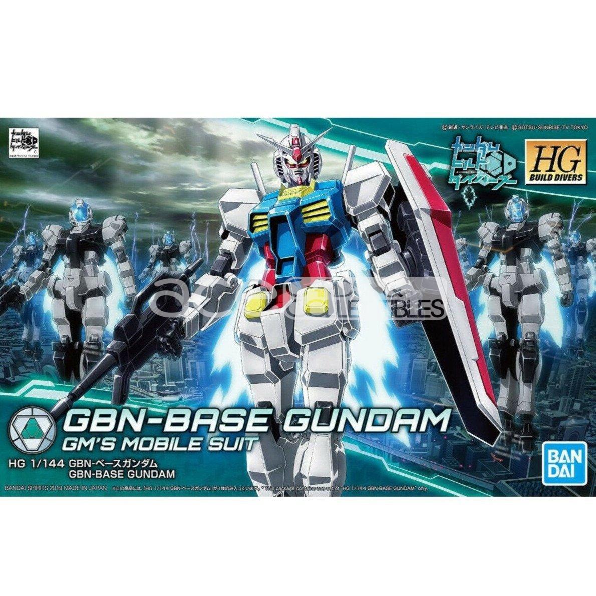 Gunpla HGBD 1/144 GBN-Base Gundam-Bandai-Ace Cards & Collectibles