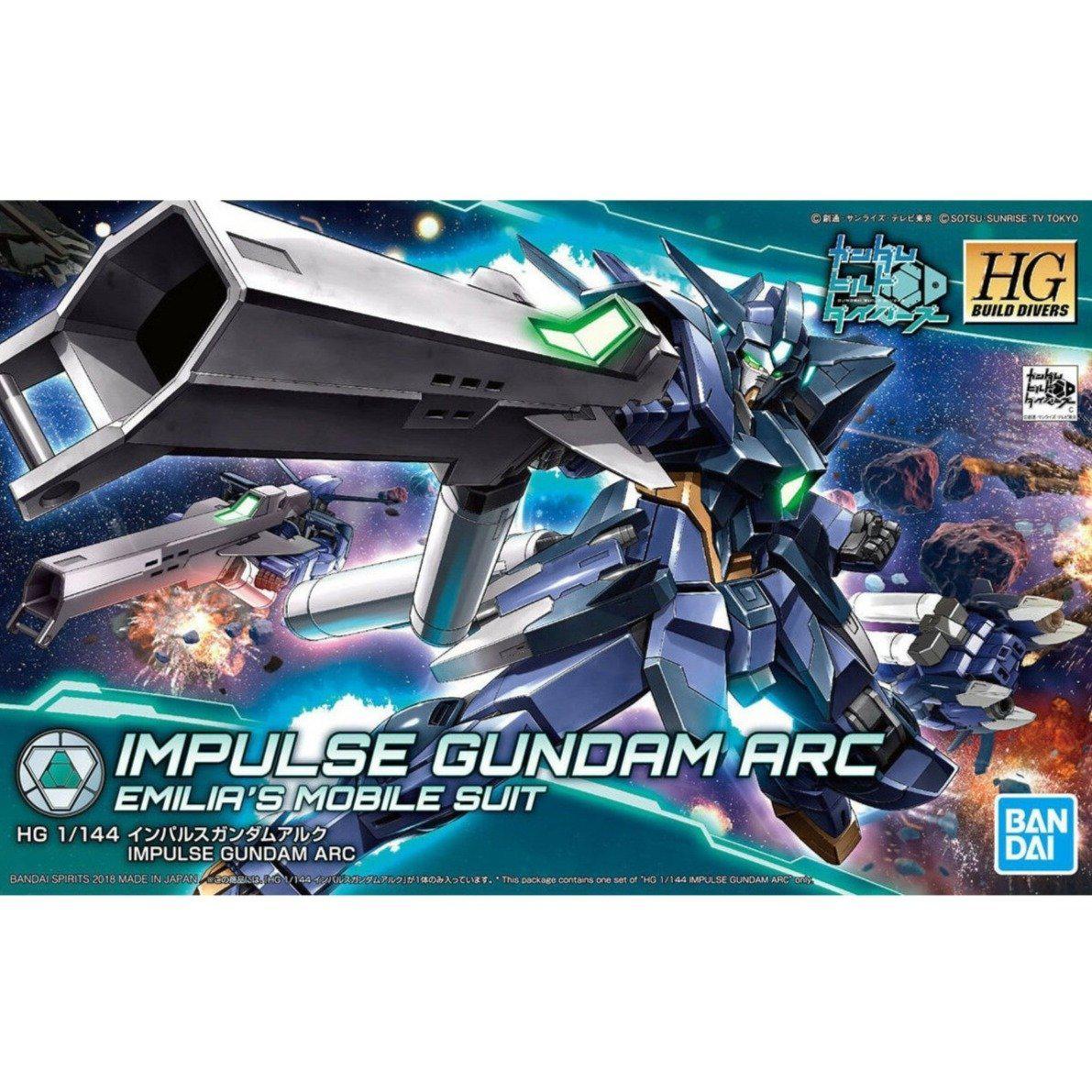Gunpla HGBD 1/144 Impulse Gundam Arc-Bandai-Ace Cards & Collectibles