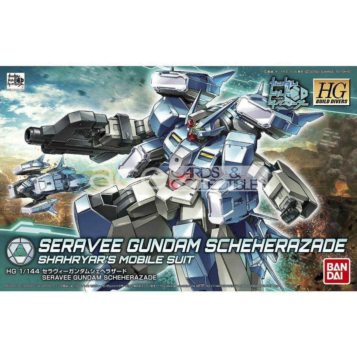 Gunpla HGBD 1/144 Seravee Gundam Scheherazade-Bandai-Ace Cards & Collectibles