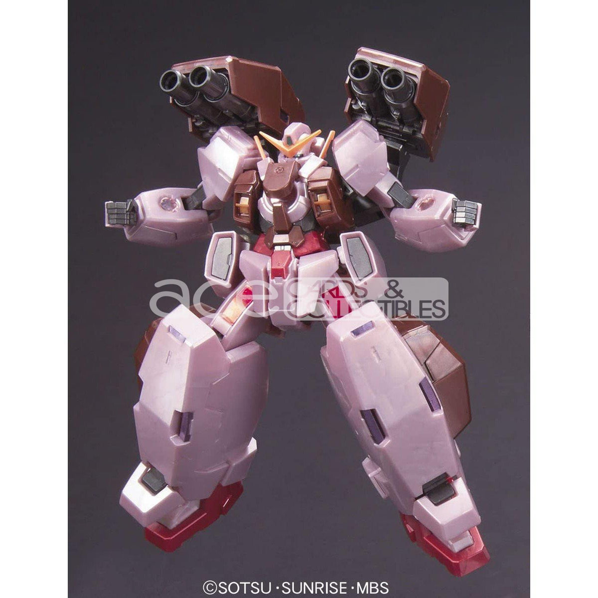 Gunpla HGBF 1/144 GN-044 Gundam Virtue Trans-Am Mode Gundam 00-Bandai-Ace Cards &amp; Collectibles