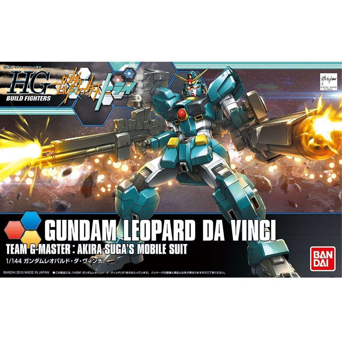 Gunpla HGBF 1/144 Gundam Leopardo Da Vinci-Bandai-Ace Cards &amp; Collectibles