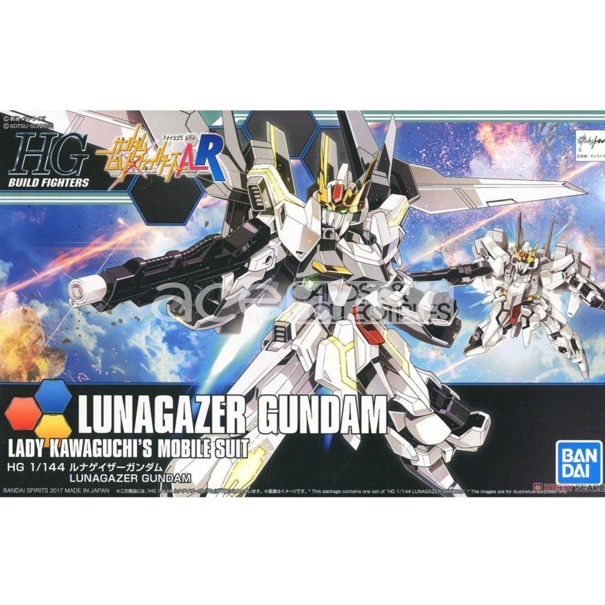 Gunpla HGBF 1/144 Lunagazer Gundam-Bandai-Ace Cards & Collectibles