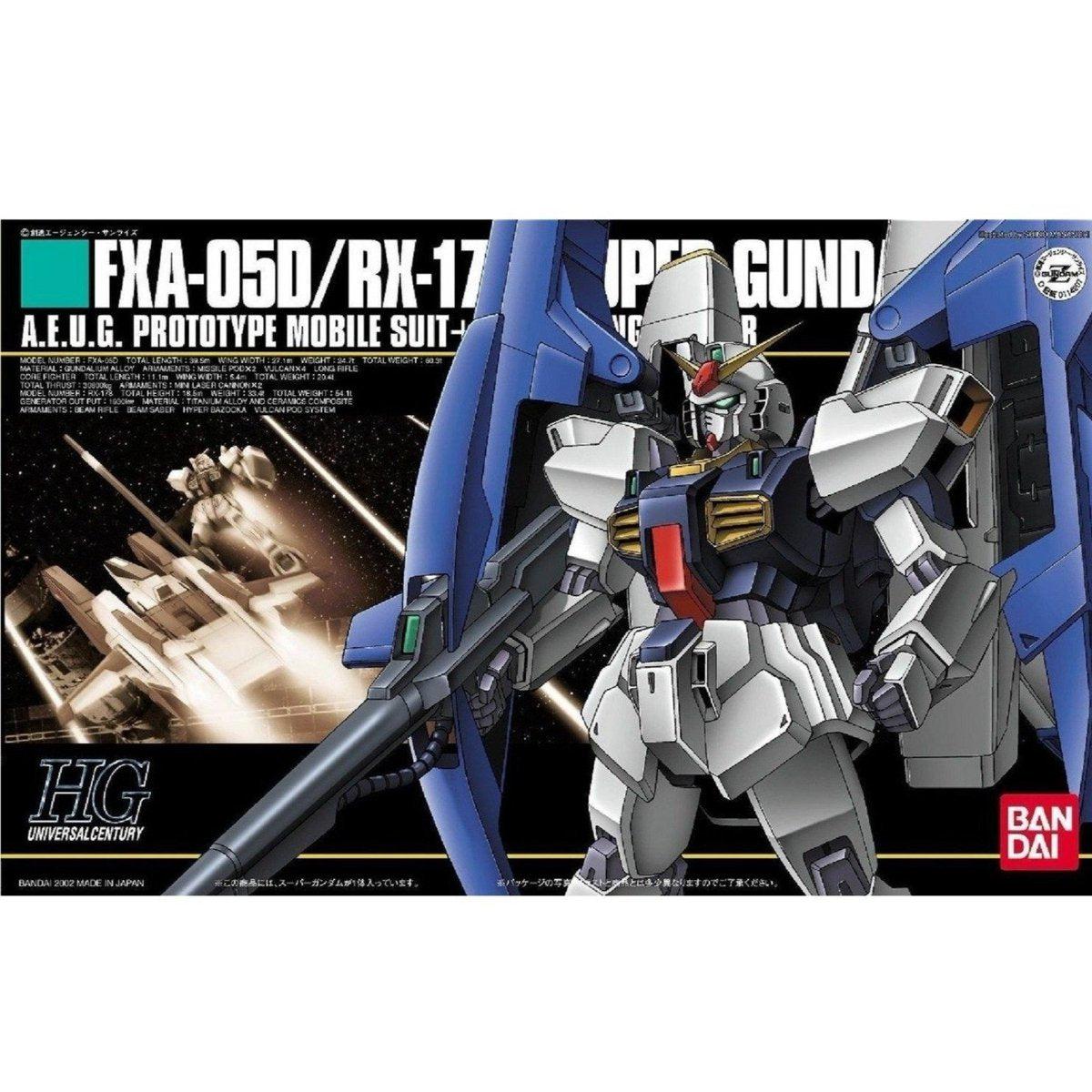 Gunpla HGUC 1/144 FXA-05D/RX-178 Super Gundam-Bandai-Ace Cards &amp; Collectibles