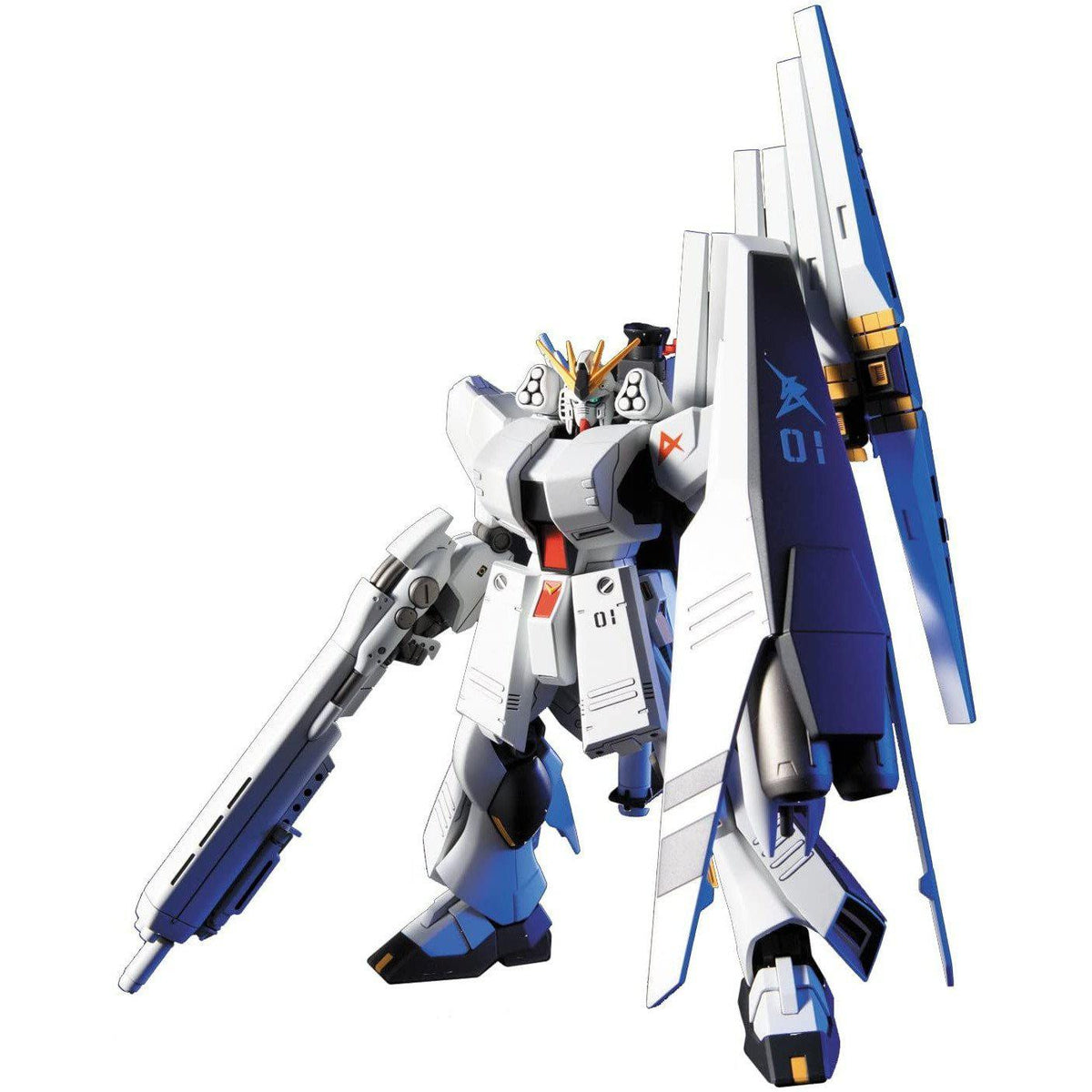 Gunpla HGUC 1/144 Nu Gundam (Heavy Weapon System)-Bandai-Ace Cards &amp; Collectibles