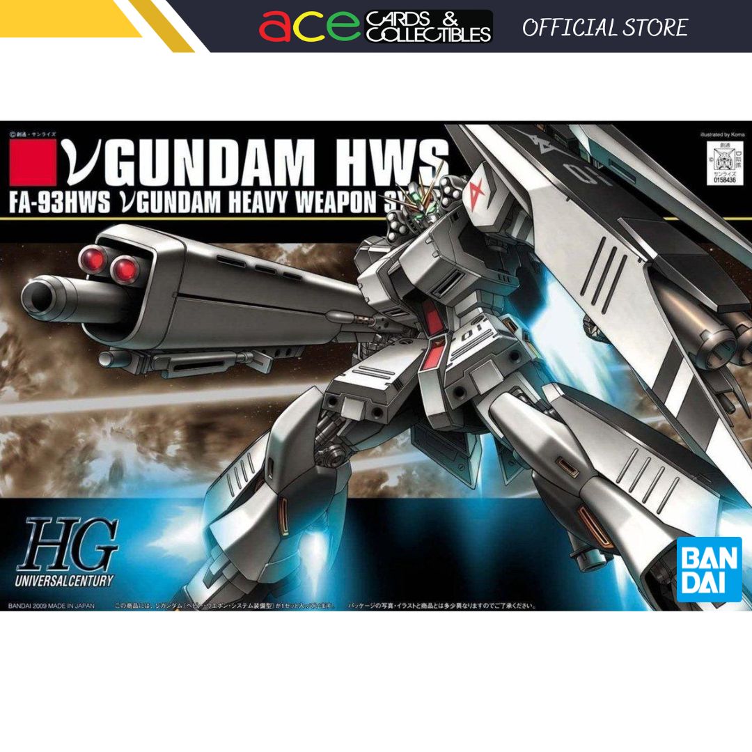 Gunpla HGUC 1/144 Nu Gundam (Heavy Weapon System)-Bandai-Ace Cards & Collectibles