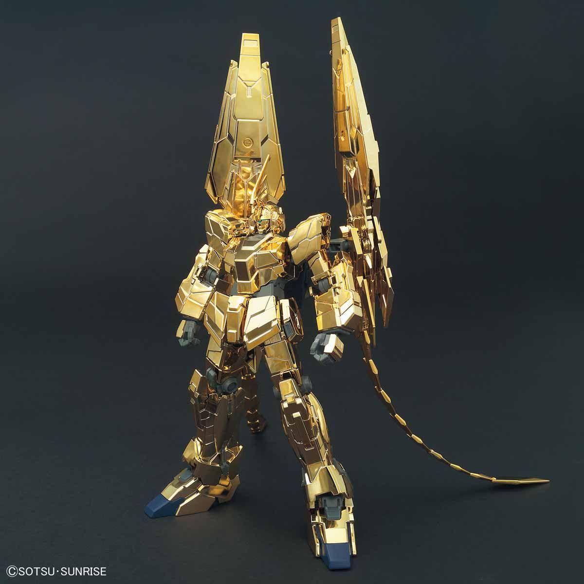 Gunpla HGUC 1/144 RX-0 Unicorn Gundam 03 Phenex (Unicorn Mode) (Narrative Ver.) (Gold Coating)-Bandai-Ace Cards & Collectibles