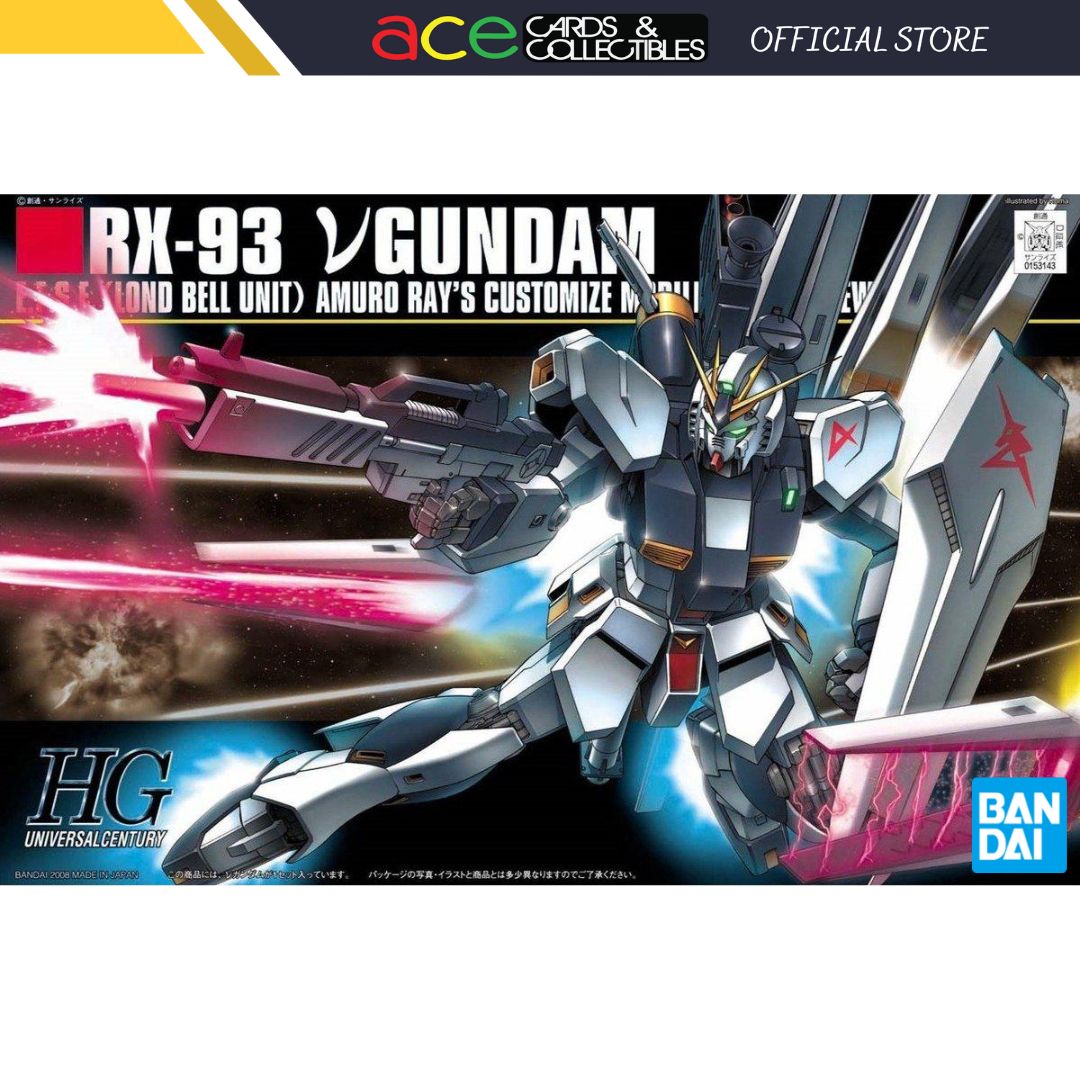 Gunpla HGUC 1/144 V RX-93 Nu Gundam-Bandai-Ace Cards &amp; Collectibles