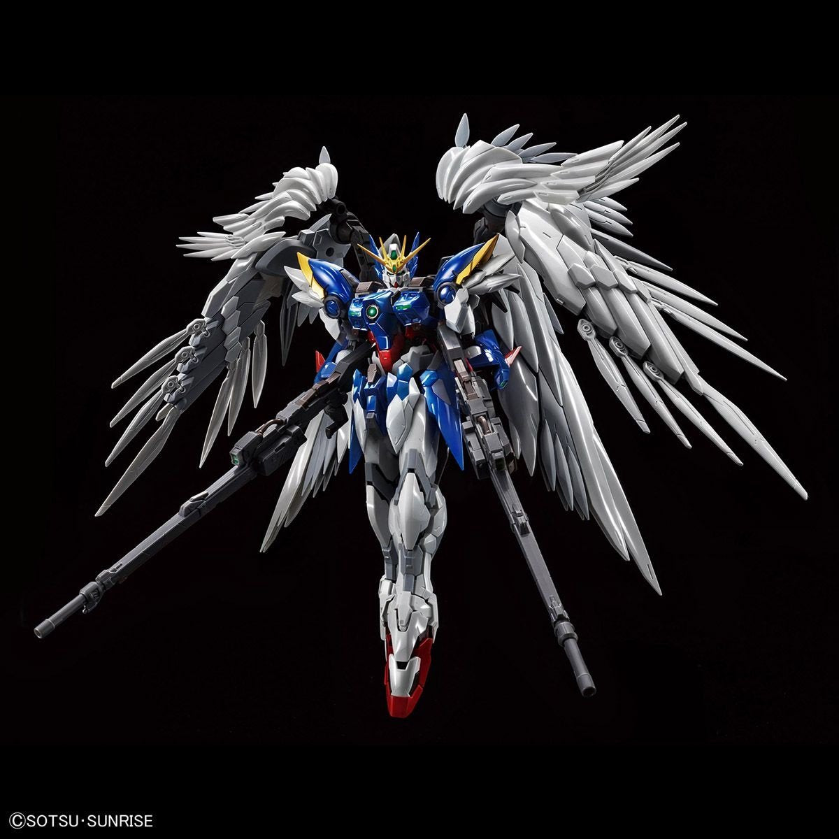 Gunpla High-Resolution Model Wing Gundam Zero EW 1/100-Bandai-Ace Cards & Collectibles
