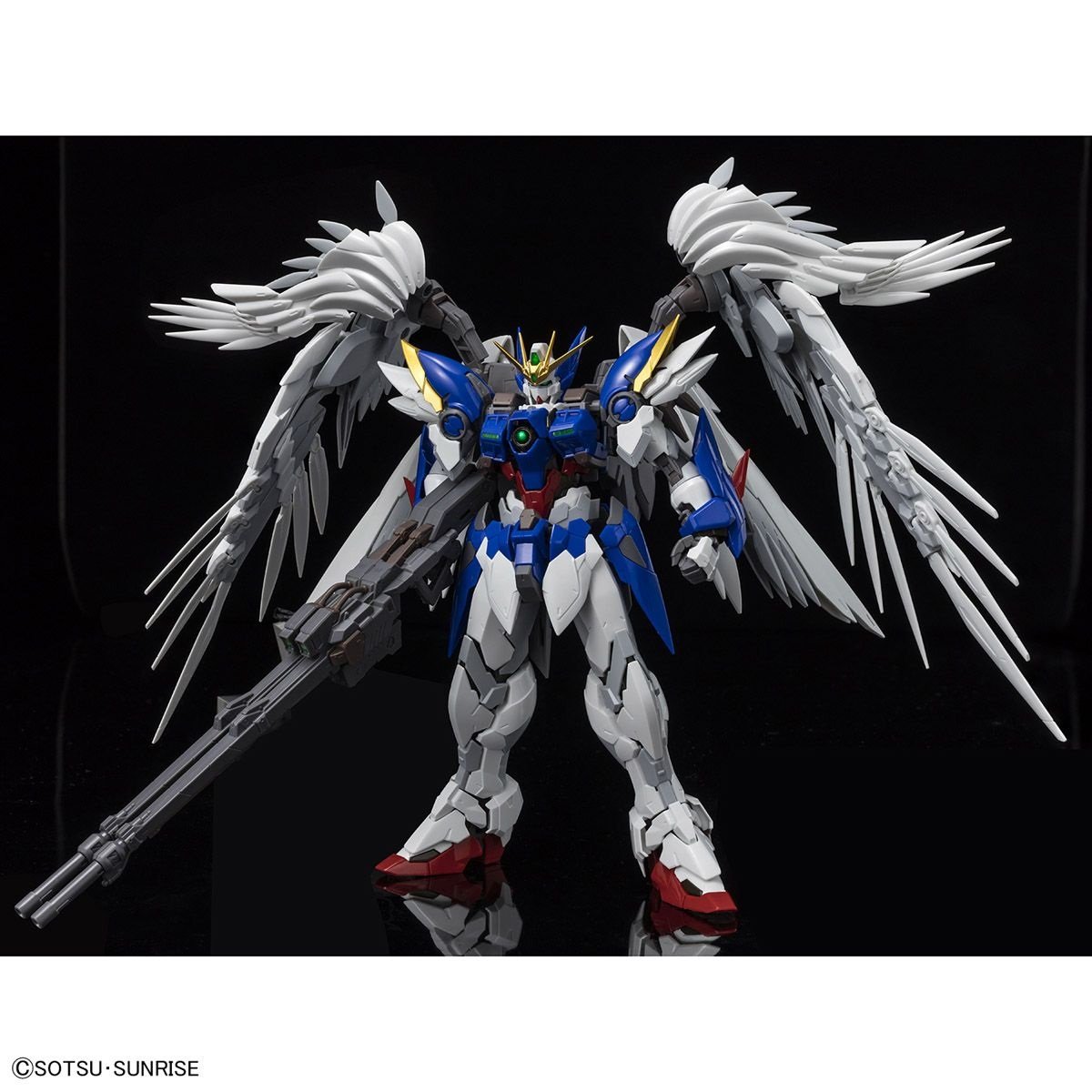 Gunpla High-Resolution Model Wing Gundam Zero EW 1/100-Bandai-Ace Cards &amp; Collectibles
