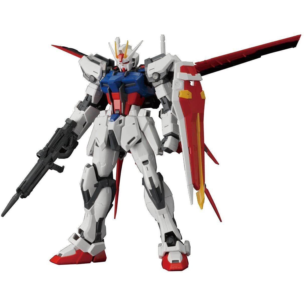 Gunpla MG 1/100 Aile Strike Gundam Ver.RM Gundam Seed-Bandai-Ace Cards & Collectibles