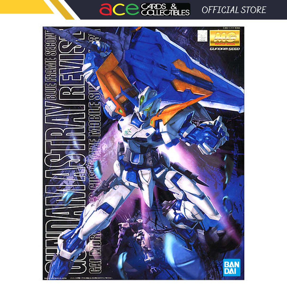 Gunpla MG 1/100 Gundam Astray Blue Frame 2nd Revise-Bandai-Ace Cards & Collectibles